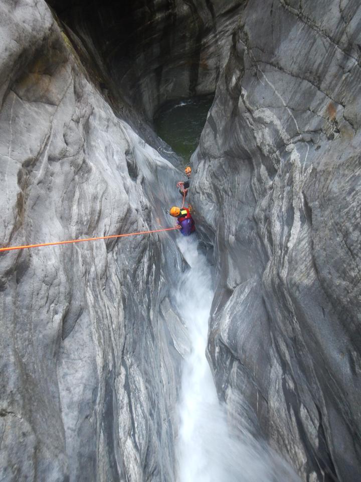 Séjours canyoning au Tessin - Les plus beaux canyons de Suisse