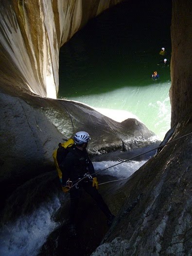 Canyoning - Canyon de la Salentse - Les gorges à Farinet - Via ferrata
