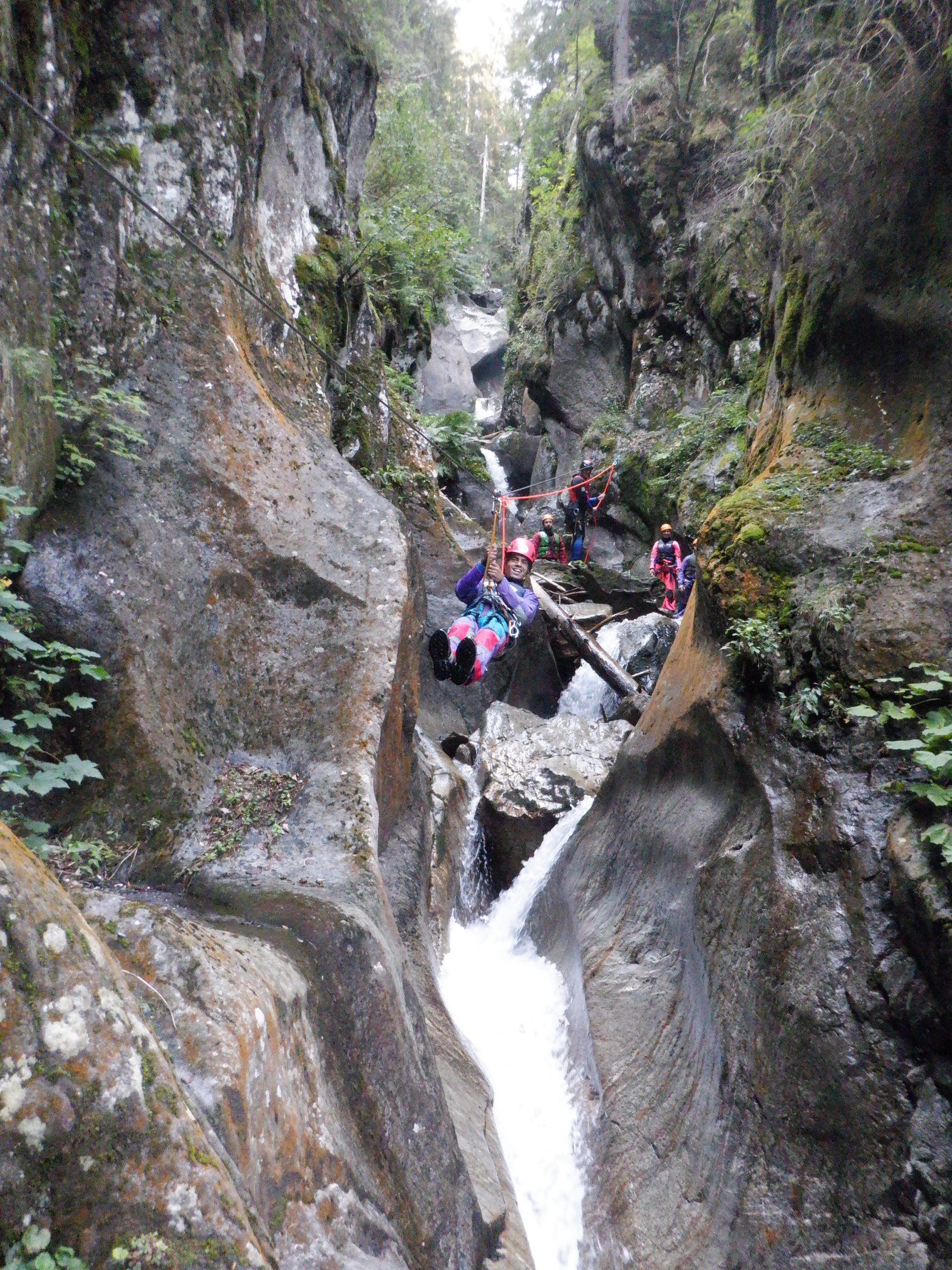 Canyoning - Canyon du Triège - Marécottes
