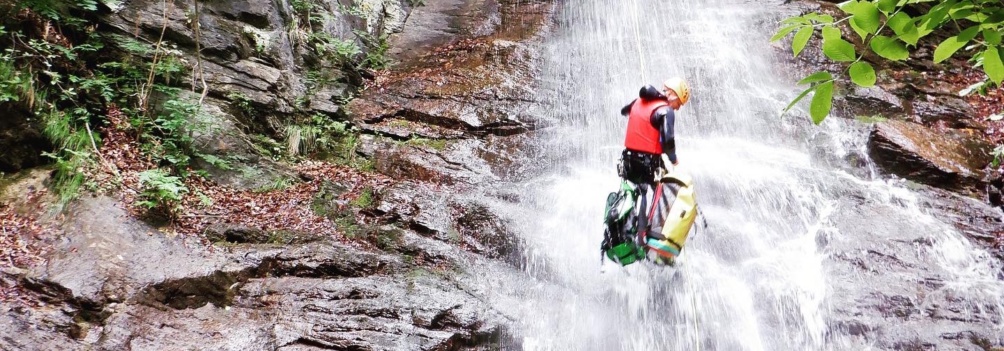 Canyoning - Canyon de Gettaz - Val d'Aoste