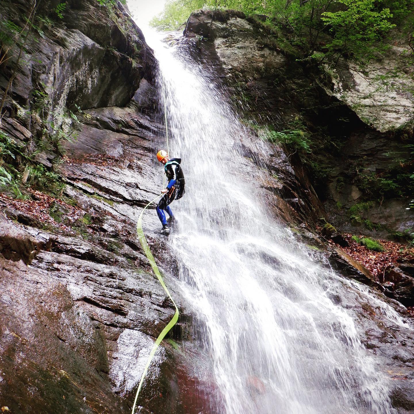 Canyoning - Canyon de Gettaz - Val d'Aoste