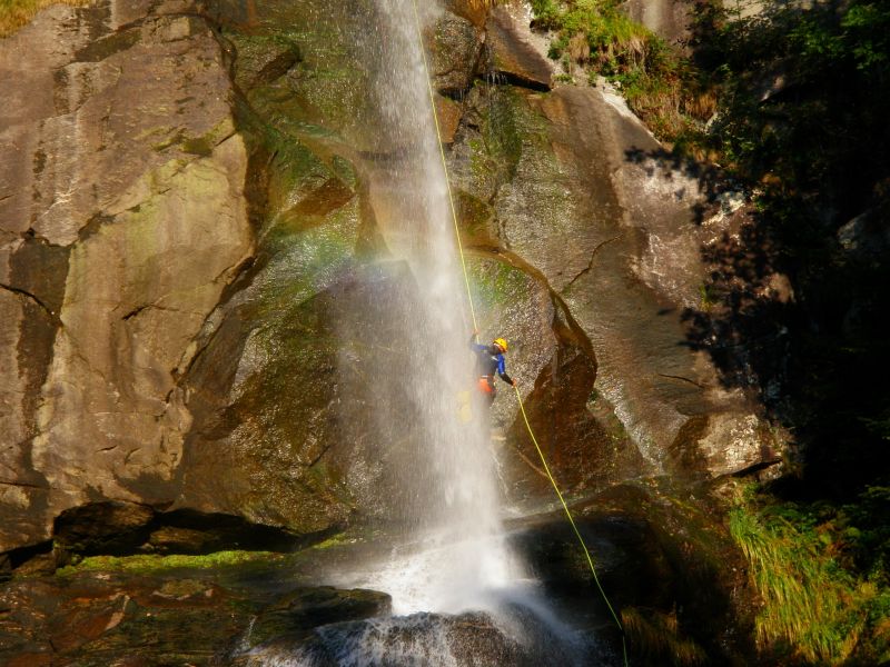 Canyoning - Canyon de Gettaz - Val d'Aoste